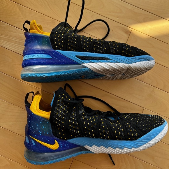 Nike LeBron XVIII What The Lakers Basketball Shoes Size 11 - Picture 2 of 7
